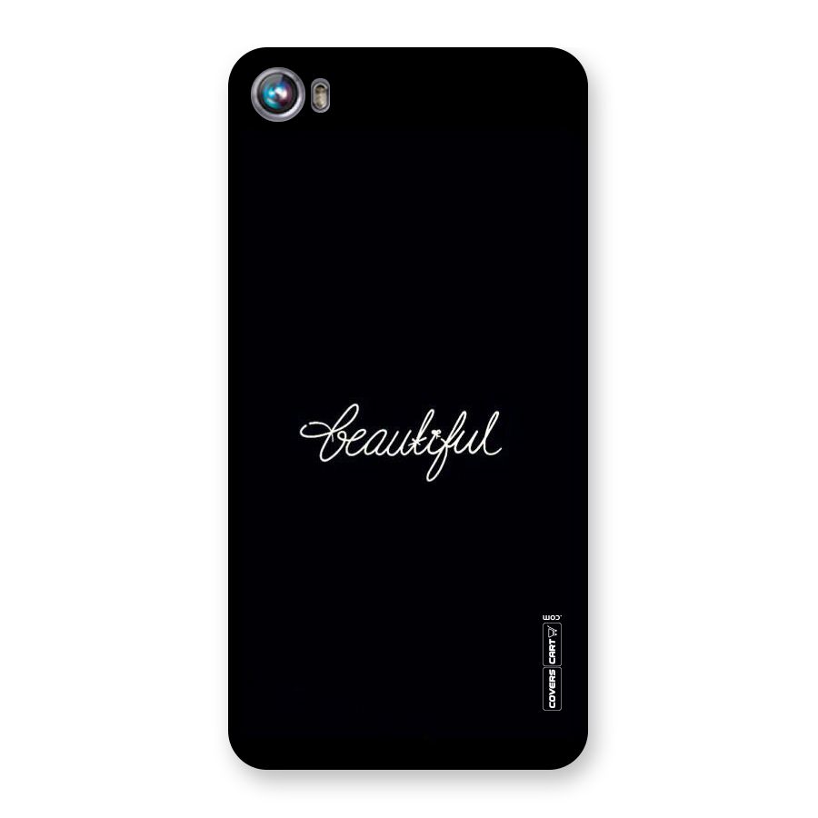 Classic Beautiful Back Case for Micromax Canvas Fire 4 A107