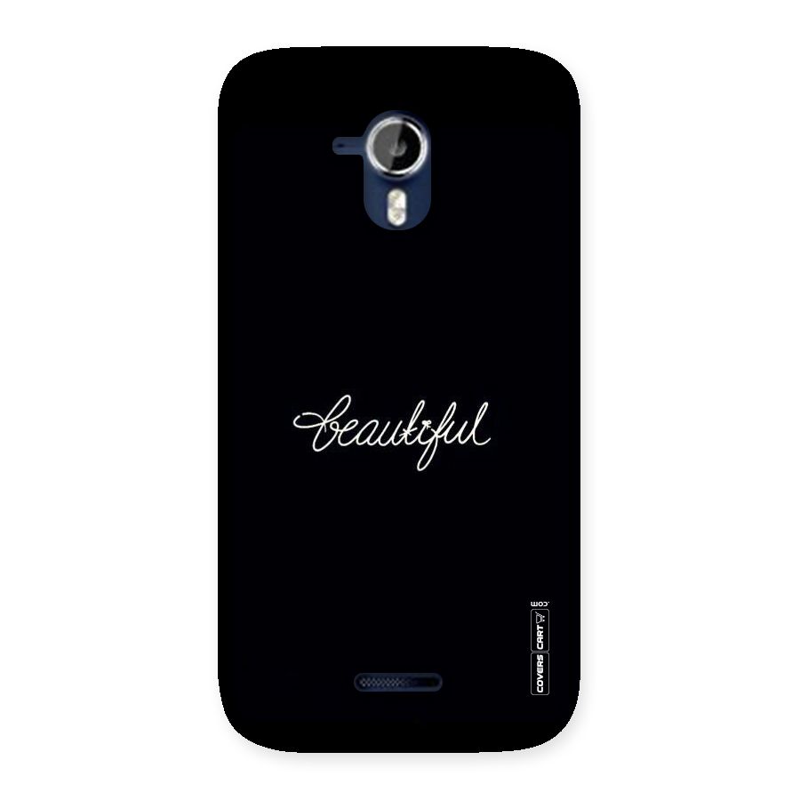 Classic Beautiful Back Case for Micromax Canvas Magnus A117