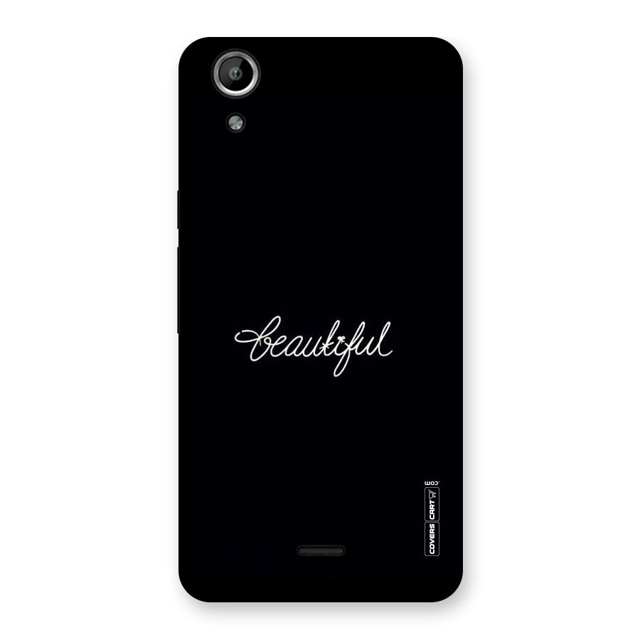 Classic Beautiful Back Case for Micromax Canvas Selfie Lens Q345