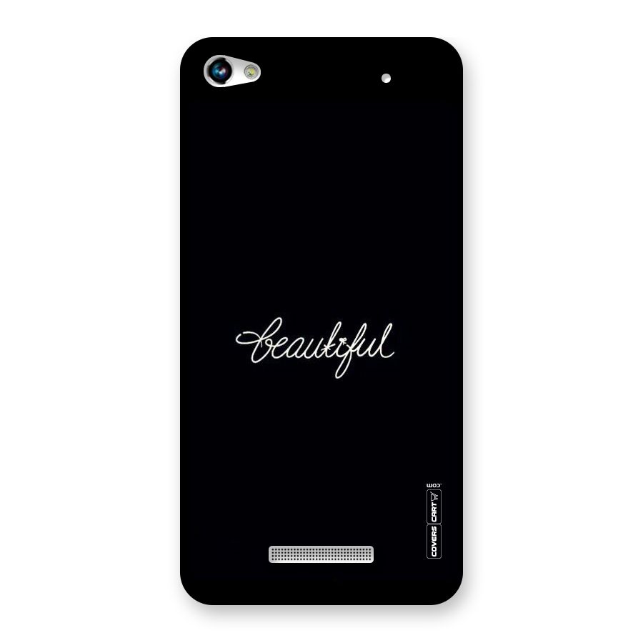 Classic Beautiful Back Case for Micromax Hue 2