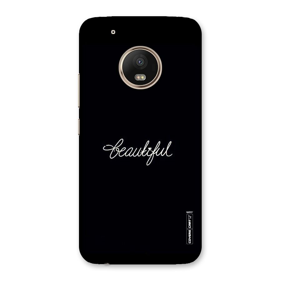 Classic Beautiful Back Case for Moto G5 Plus