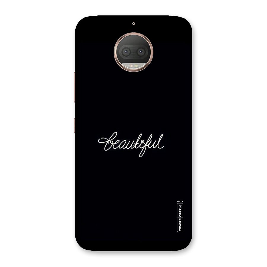 Classic Beautiful Back Case for Moto G5s Plus