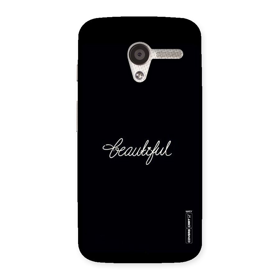 Classic Beautiful Back Case for Moto X