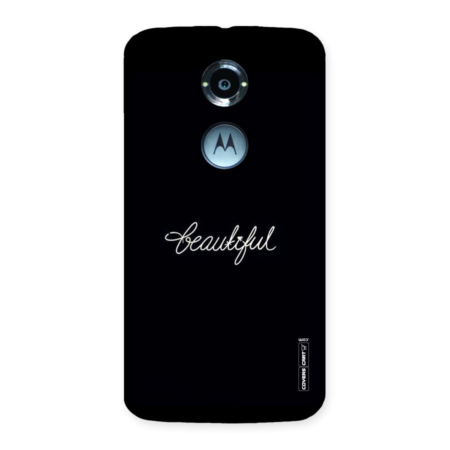 Classic Beautiful Back Case for Moto X 2nd Gen