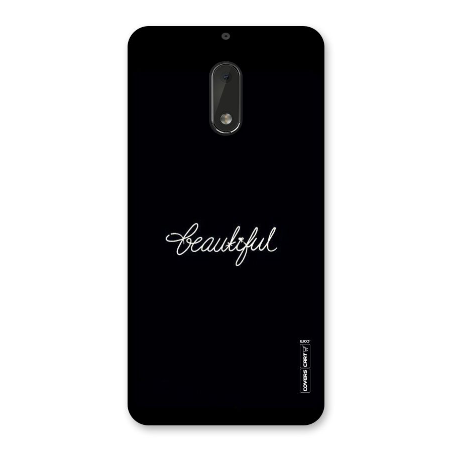 Classic Beautiful Back Case for Nokia 6