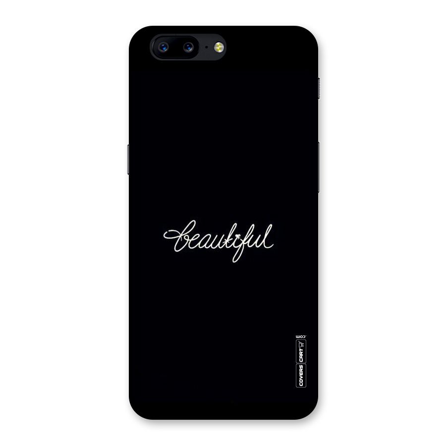 Classic Beautiful Back Case for OnePlus 5