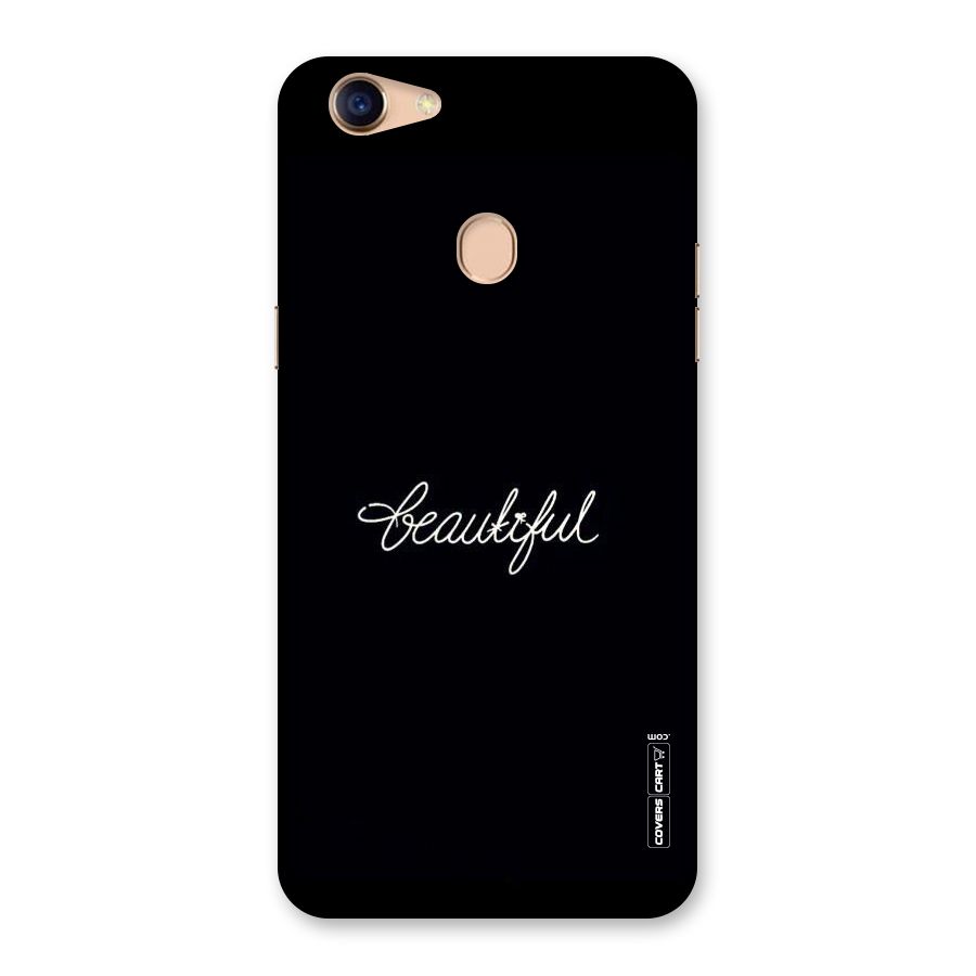 Classic Beautiful Back Case for Oppo F5