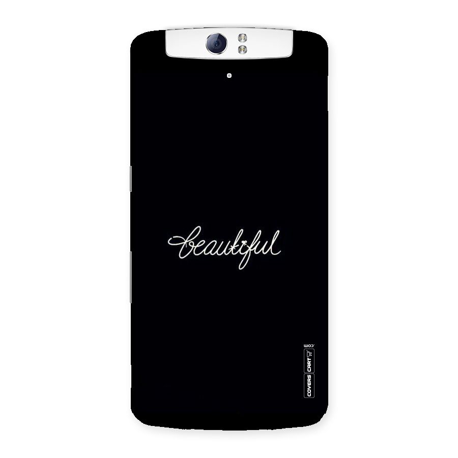 Classic Beautiful Back Case for Oppo N1