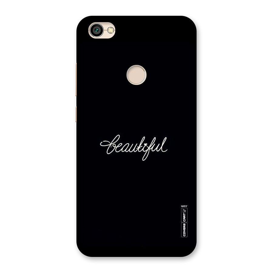 Classic Beautiful Back Case for Redmi Y1 2017