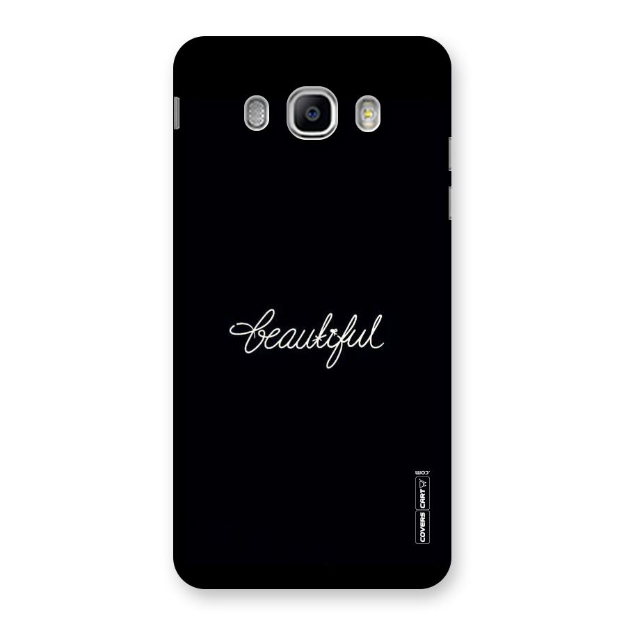 Classic Beautiful Back Case for Samsung Galaxy J5 2016