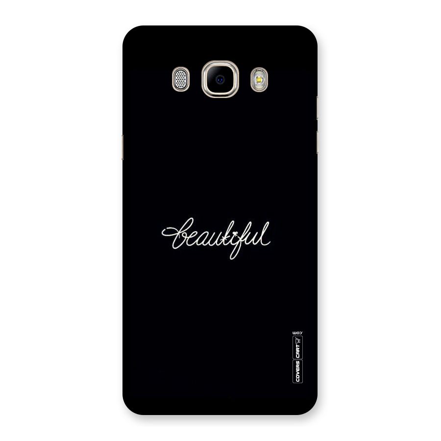 Classic Beautiful Back Case for Samsung Galaxy J7 2016