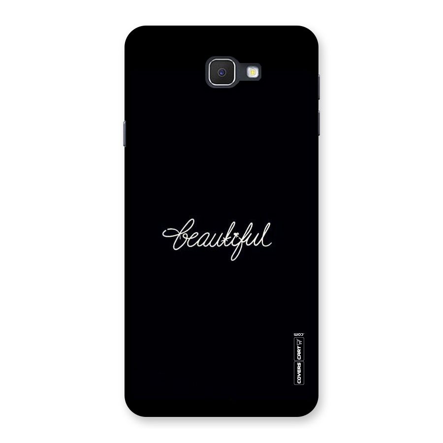 Classic Beautiful Back Case for Samsung Galaxy J7 Prime