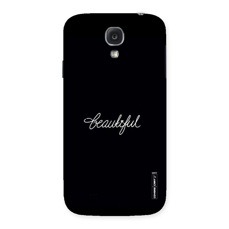Classic Beautiful Back Case for Samsung Galaxy S4