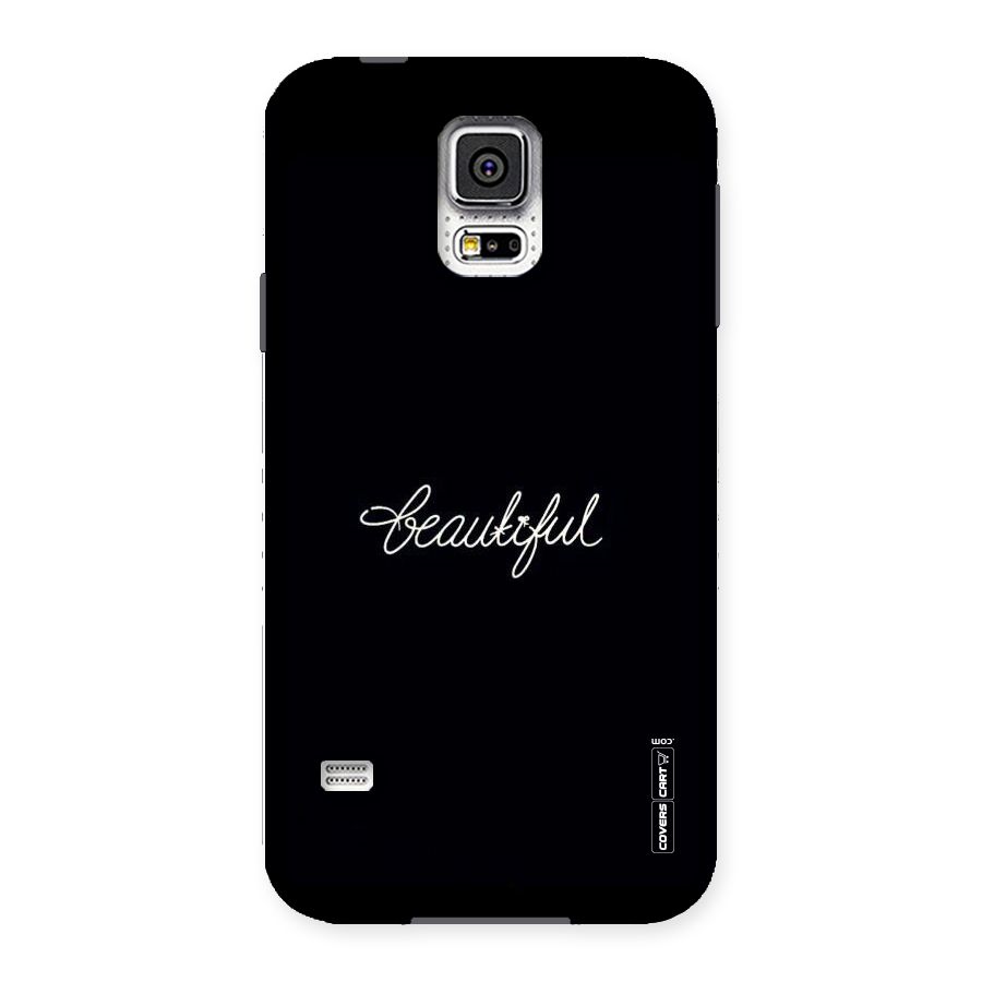 Classic Beautiful Back Case for Samsung Galaxy S5
