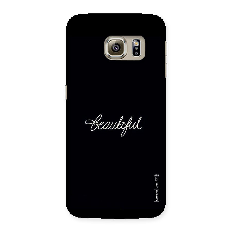 Classic Beautiful Back Case for Samsung Galaxy S6 Edge