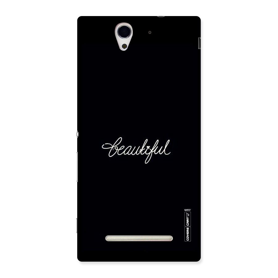 Classic Beautiful Back Case for Sony Xperia C3
