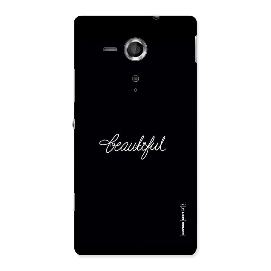 Classic Beautiful Back Case for Sony Xperia SP