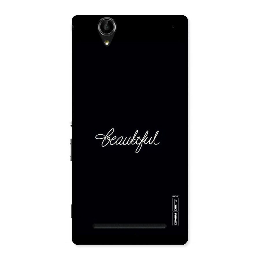 Classic Beautiful Back Case for Sony Xperia T2