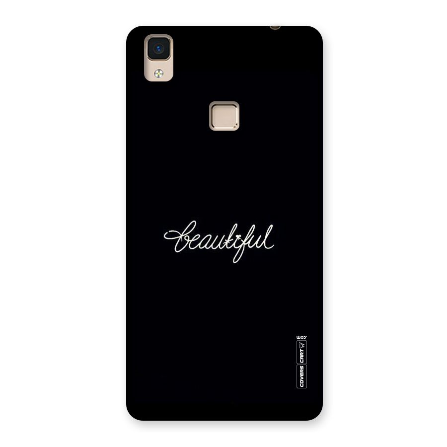 Classic Beautiful Back Case for V3 Max