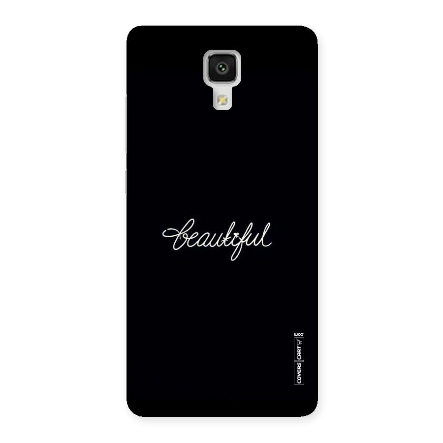 Classic Beautiful Back Case for Xiaomi Mi 4