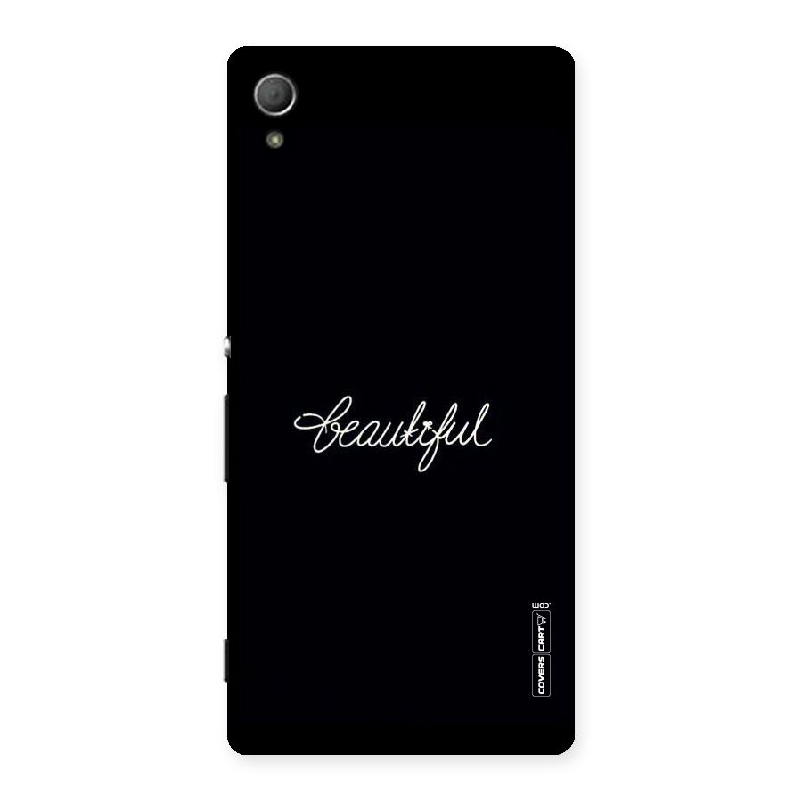 Classic Beautiful Back Case for Xperia Z4