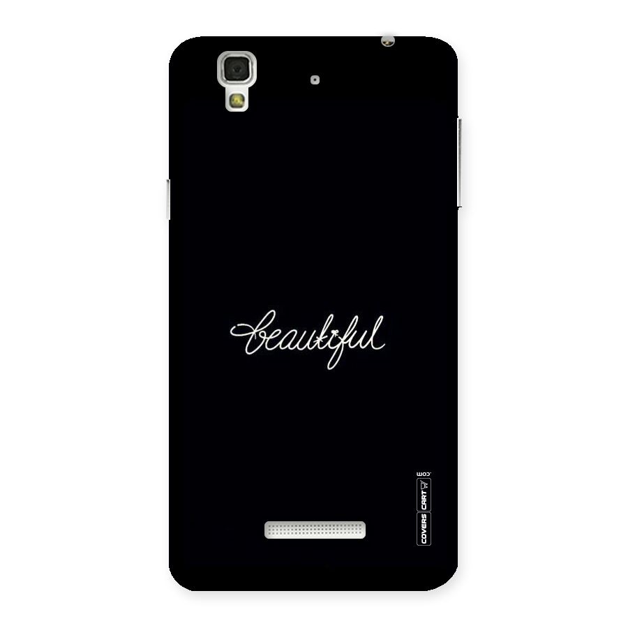 Classic Beautiful Back Case for YU Yureka Plus