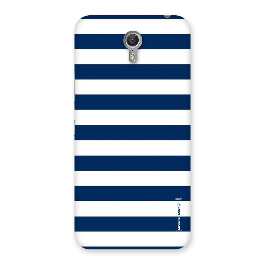 Classic Blue White Stripes Back Case for Zuk Z1