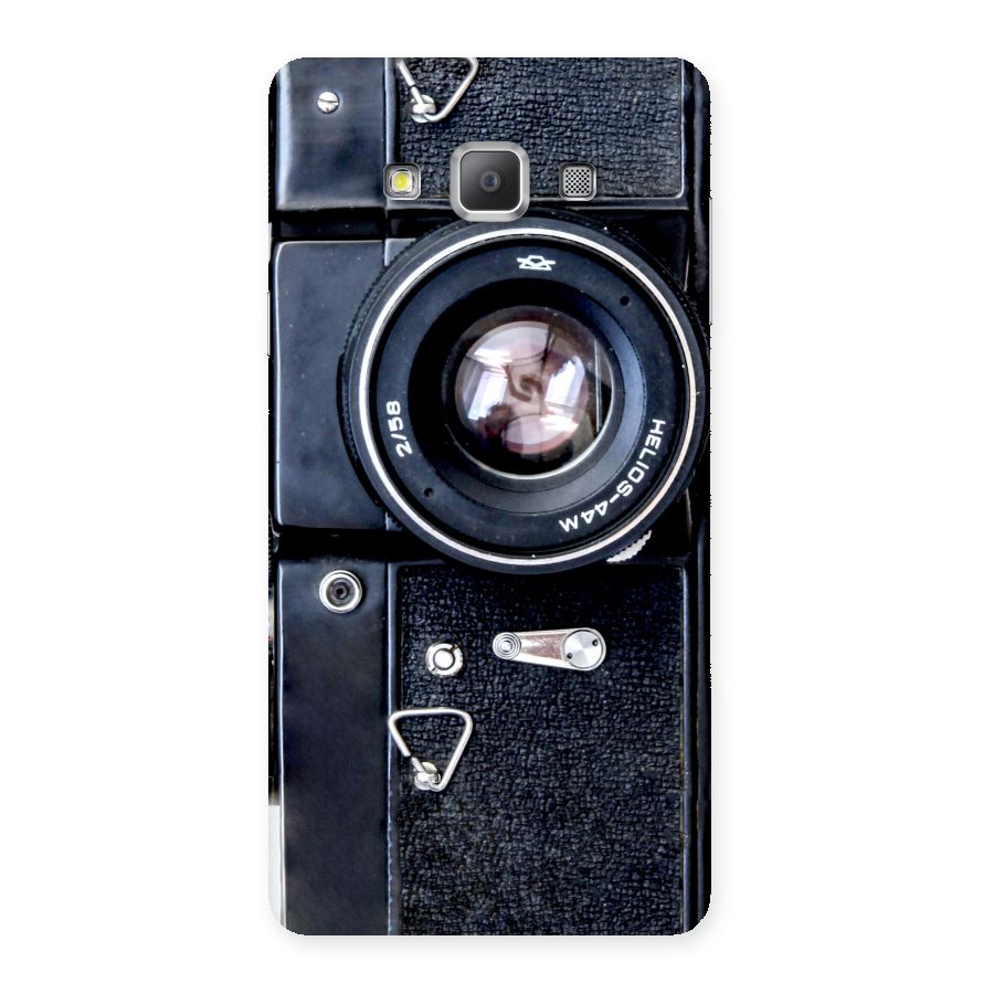 Classic Camera Back Case for Galaxy A7