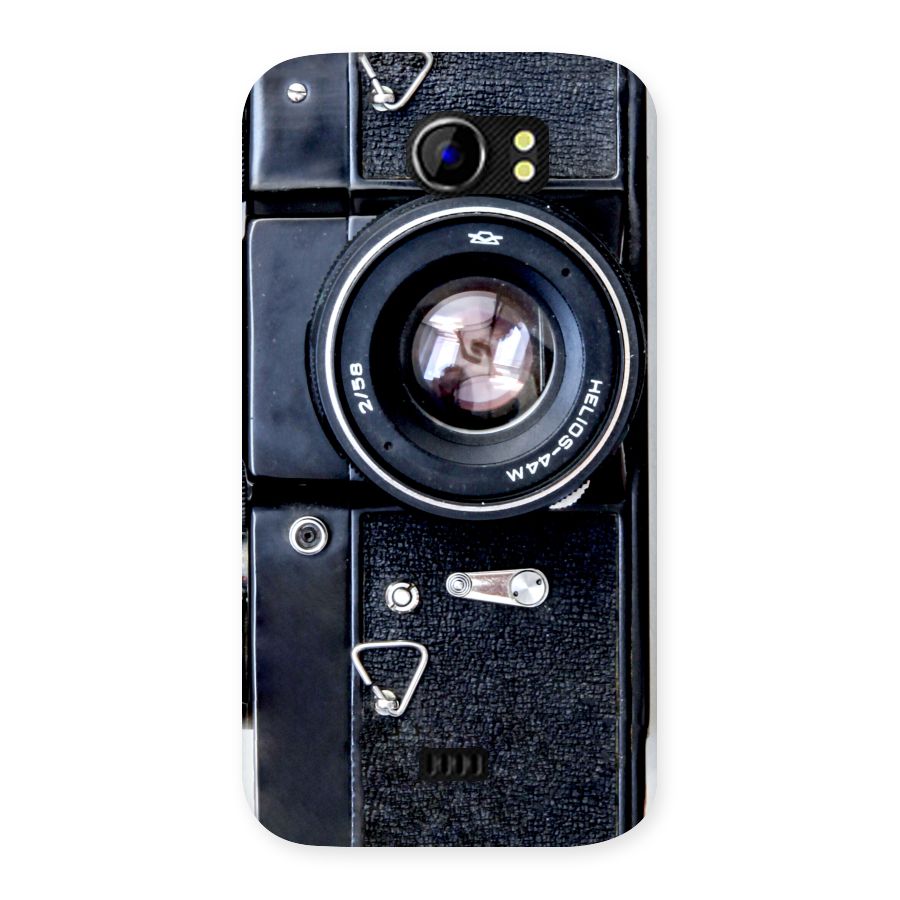Classic Camera Back Case for Micromax Canvas 2 A110