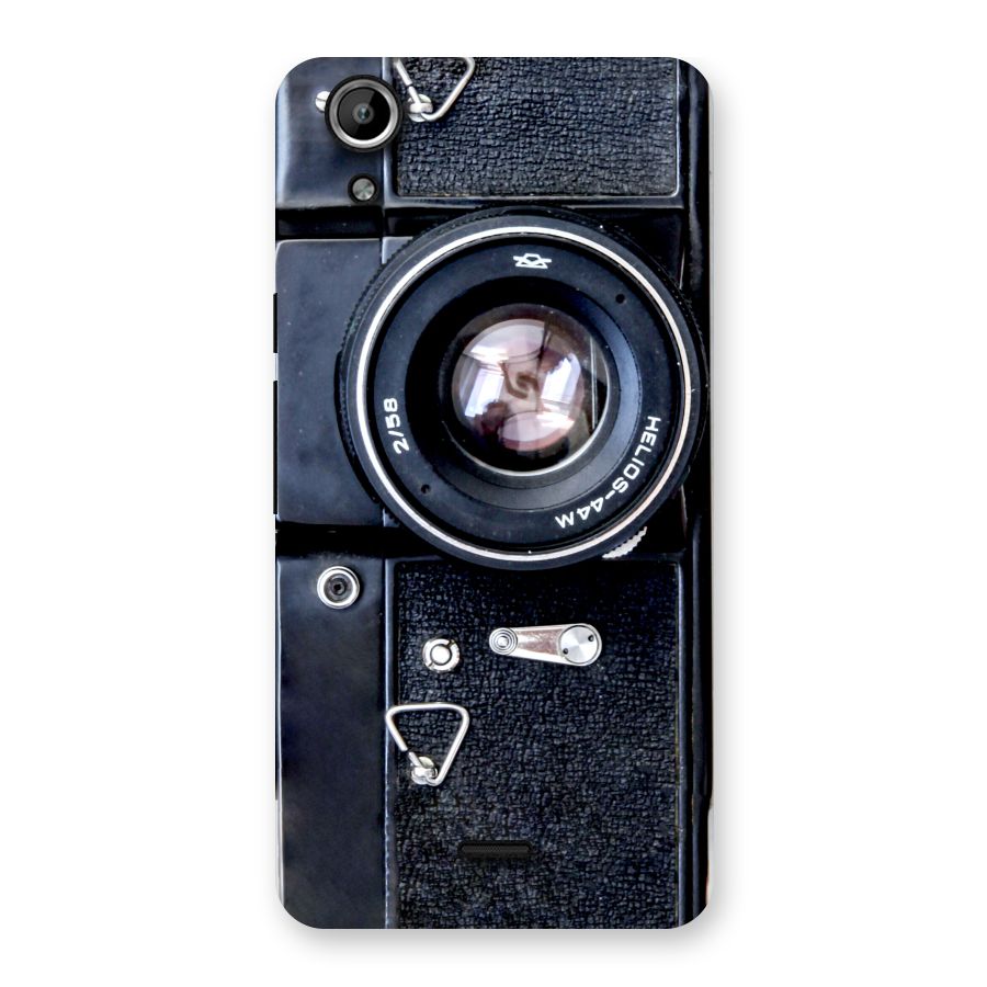 Classic Camera Back Case for Micromax Canvas Selfie Lens Q345