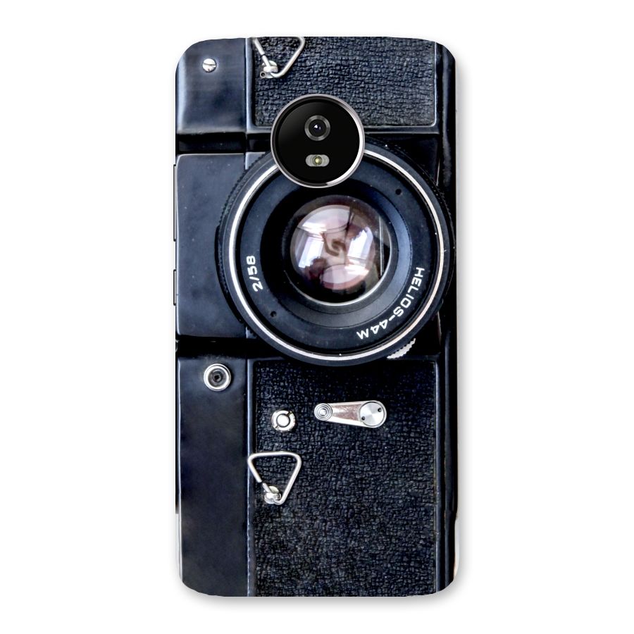 Classic Camera Back Case for Moto G5
