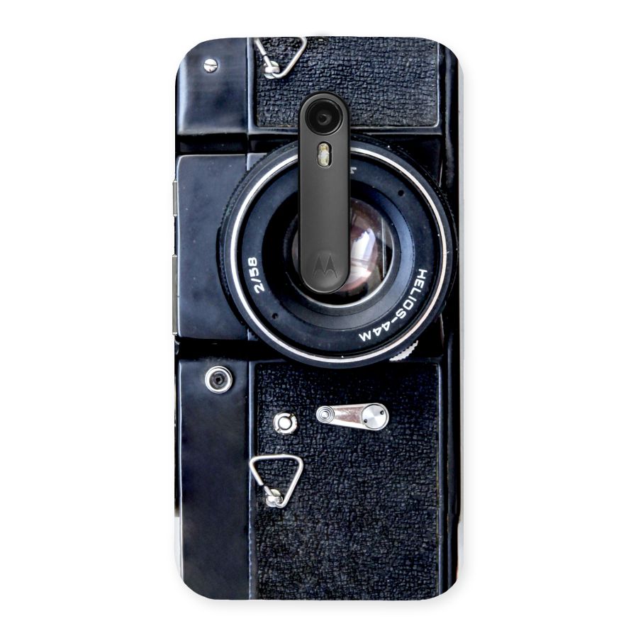 Classic Camera Back Case for Moto G Turbo