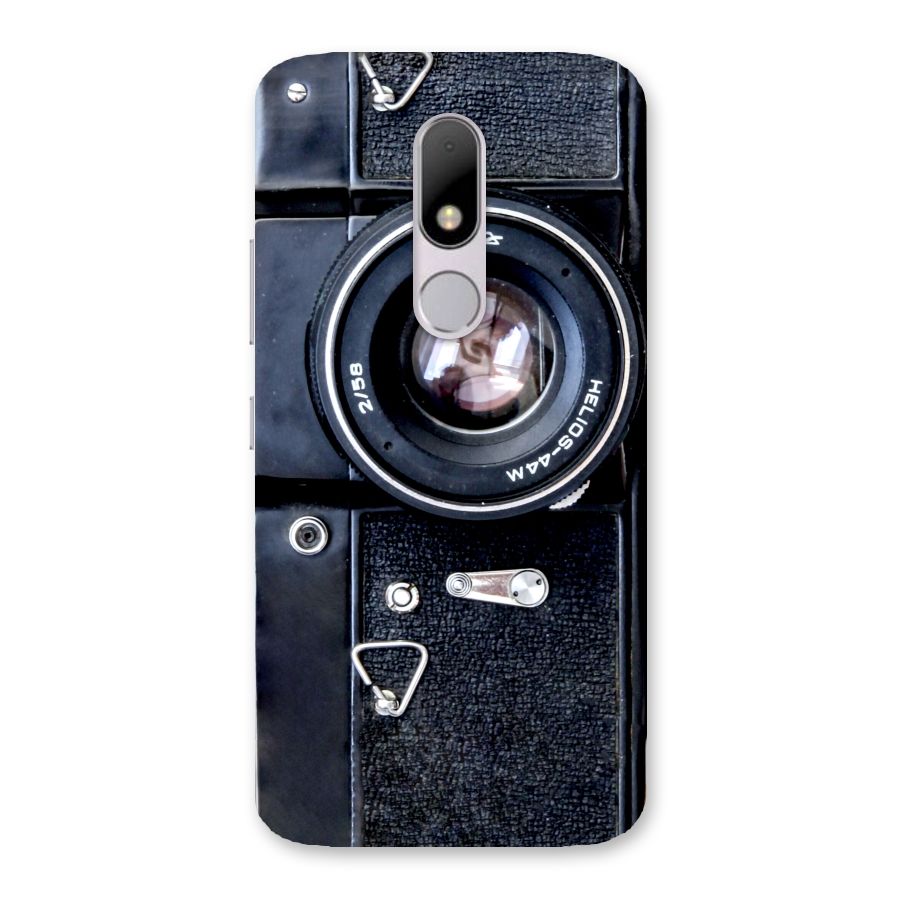Classic Camera Back Case for Moto M