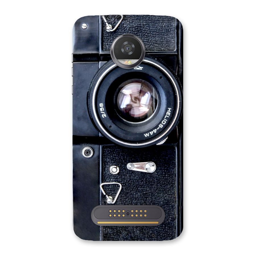 Classic Camera Back Case for Moto Z2 Play