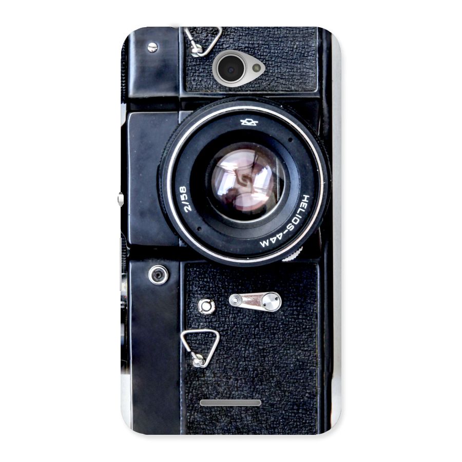 Classic Camera Back Case for Sony Xperia E4