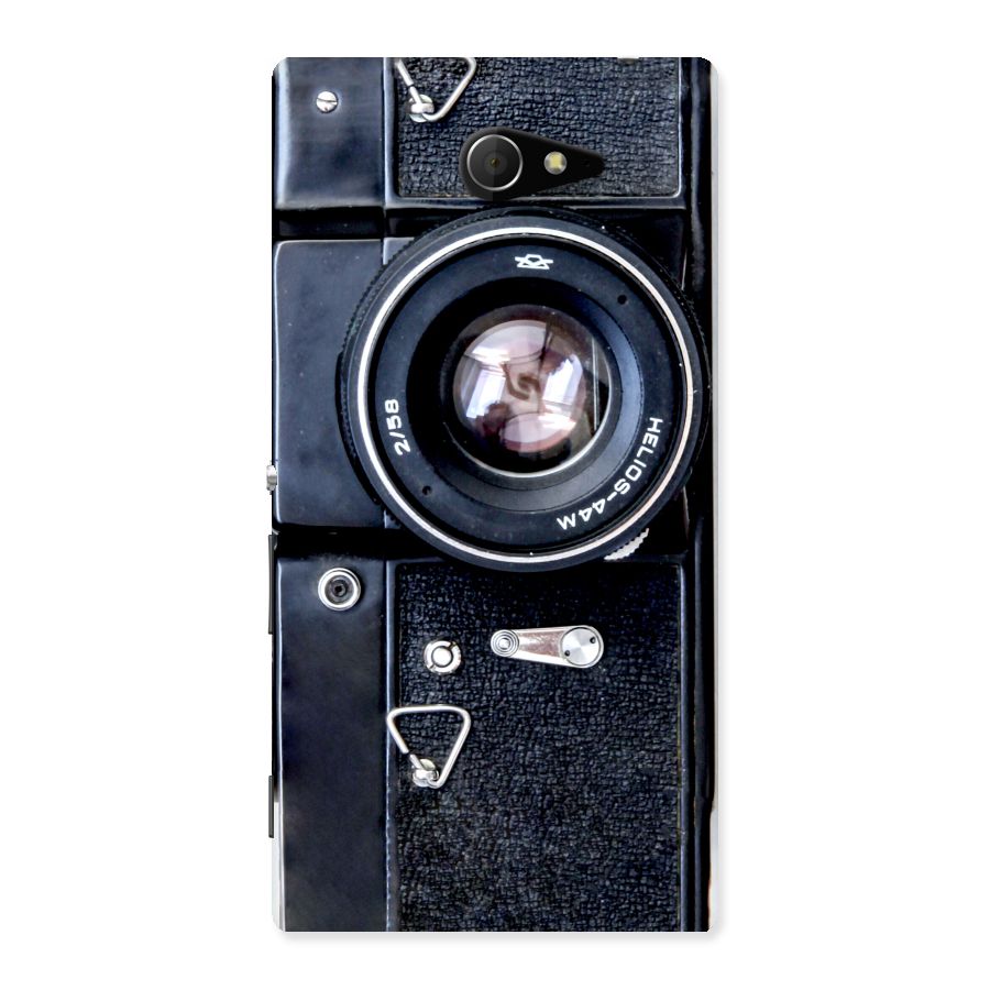 Classic Camera Back Case for Sony Xperia M2