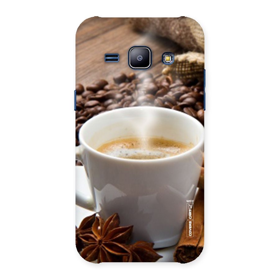 Classic Coffee Beans Back Case for Galaxy J1