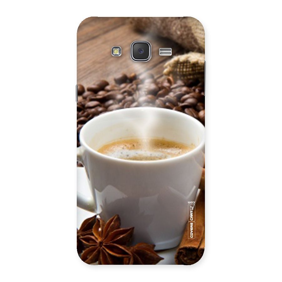 Classic Coffee Beans Back Case for Galaxy J7
