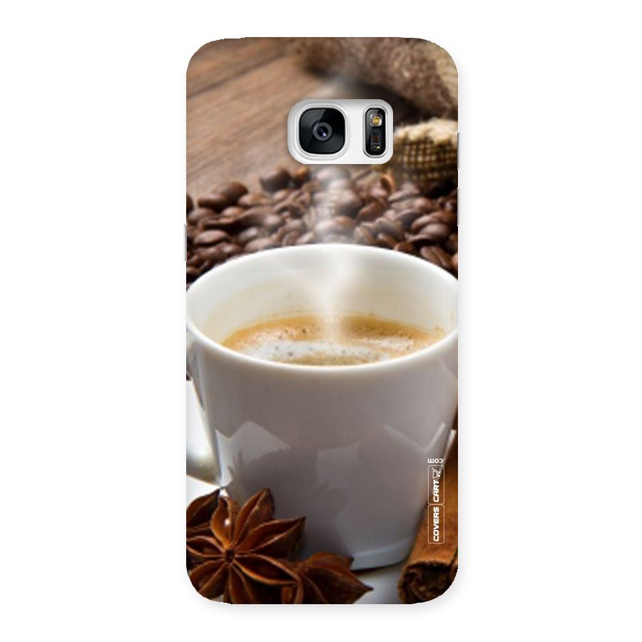 Classic Coffee Beans Back Case for Galaxy S7 Edge