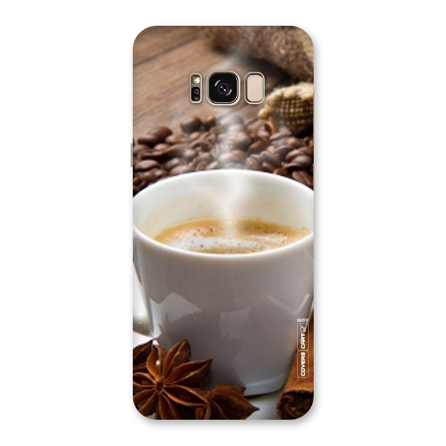 Classic Coffee Beans Back Case for Galaxy S8 Plus