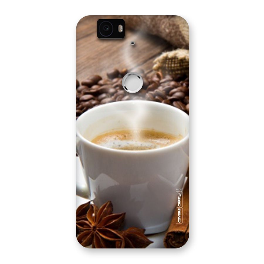 Classic Coffee Beans Back Case for Google Nexus-6P