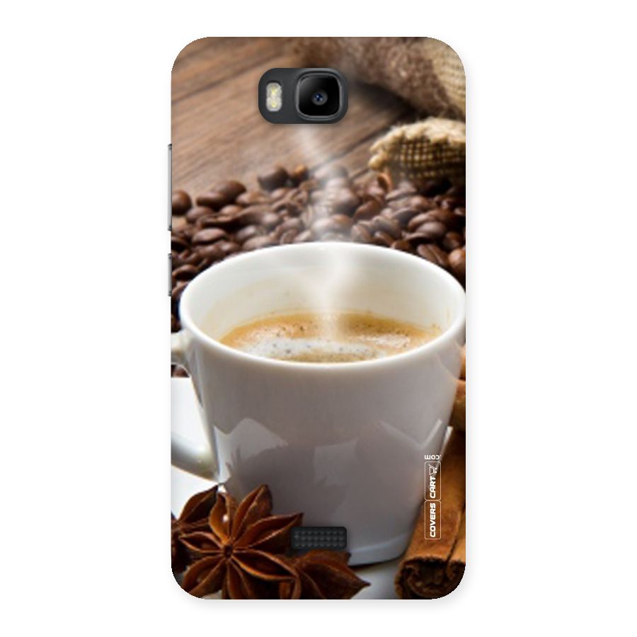 Classic Coffee Beans Back Case for Honor Bee