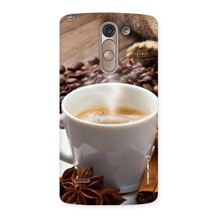 Classic Coffee Beans Back Case for LG G3 Stylus