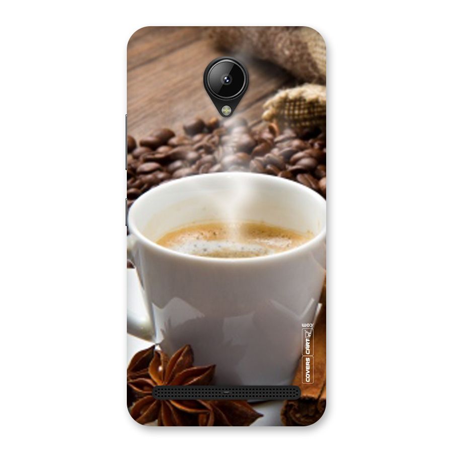 Classic Coffee Beans Back Case for Lenovo C2