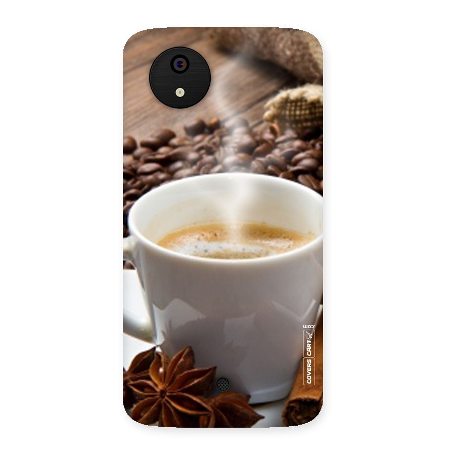 Classic Coffee Beans Back Case for Micromax Canvas A1