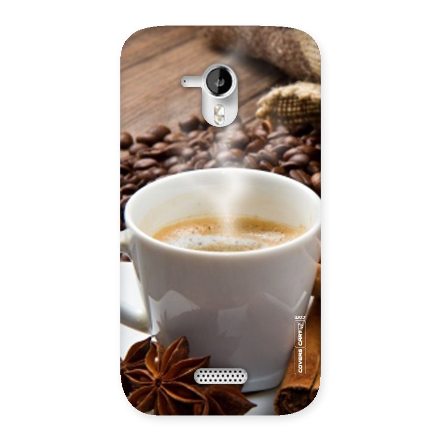 Classic Coffee Beans Back Case for Micromax Canvas HD A116
