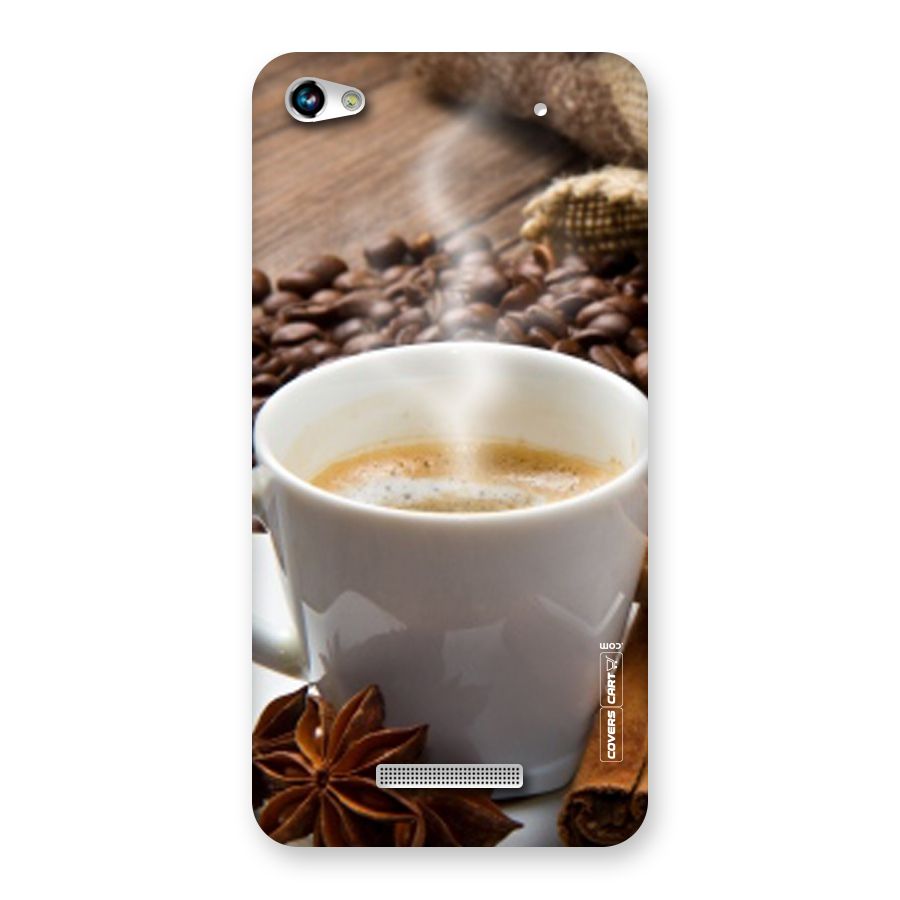 Classic Coffee Beans Back Case for Micromax Hue 2