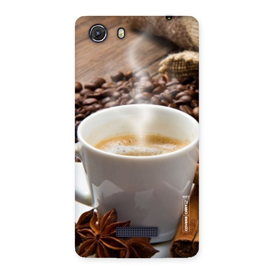 Classic Coffee Beans Back Case for Micromax Unite 3
