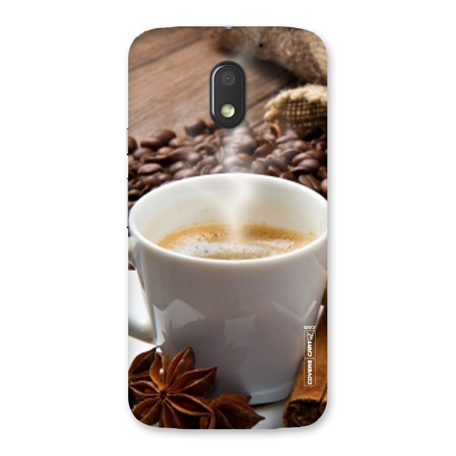 Classic Coffee Beans Back Case for Moto E3 Power