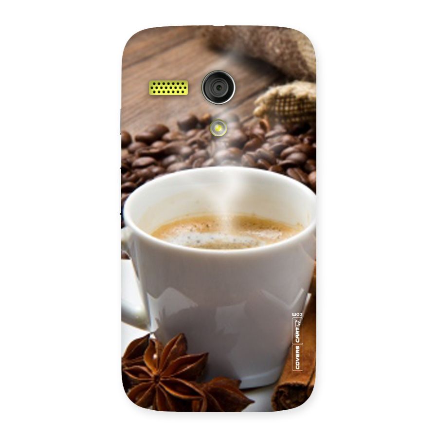 Classic Coffee Beans Back Case for Moto G
